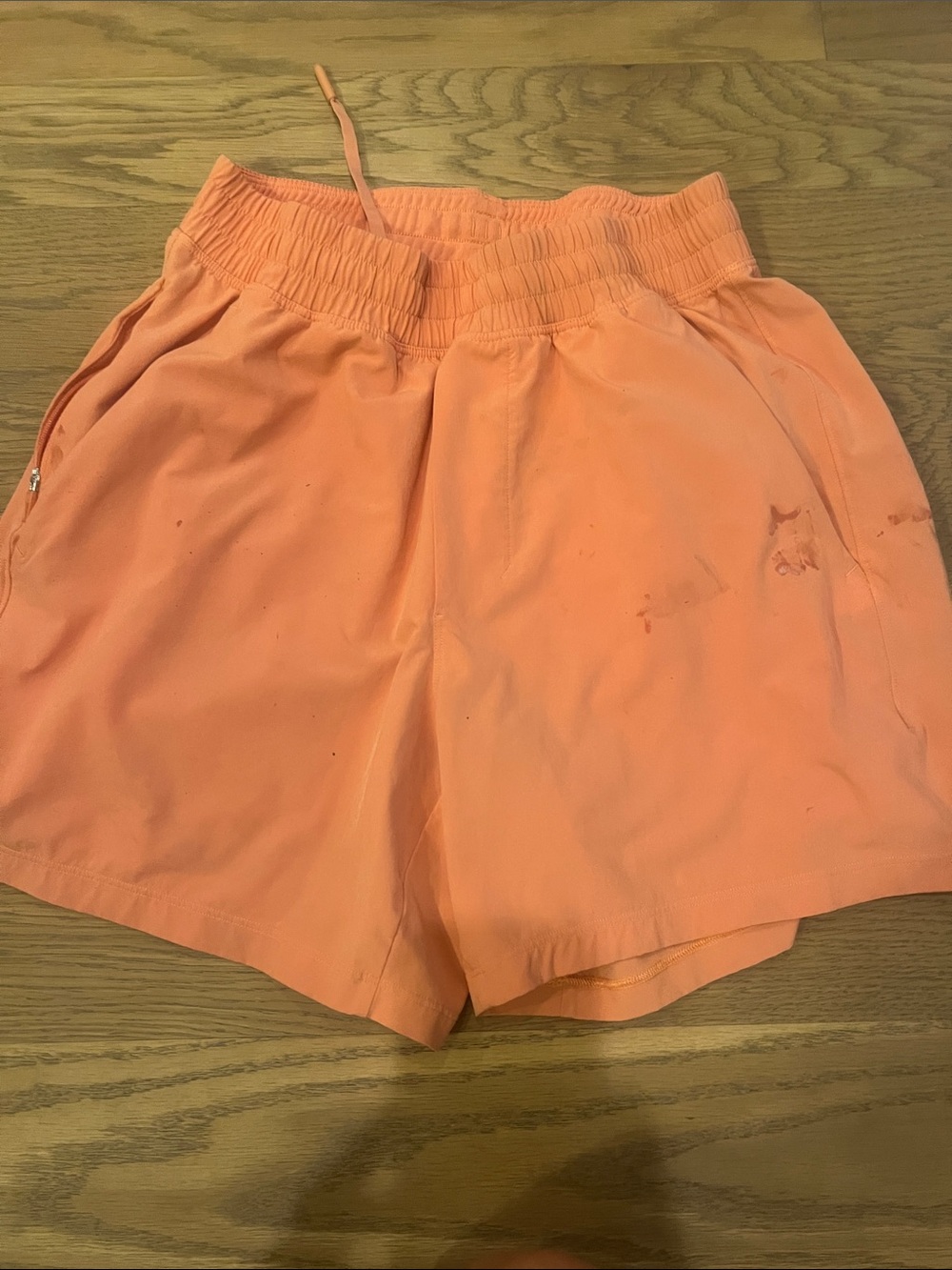 lululemon athletica Men’s Orange Athletic Shorts